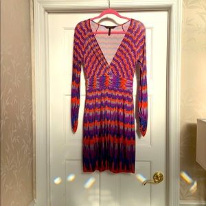 Multi colored short BCBG dress